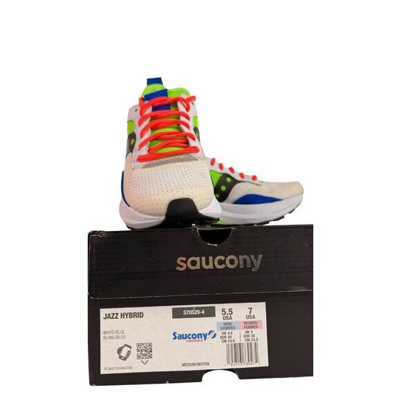 SAUCONY JAZZ HYBRID "ABSTRACT JAZZ" MEN SIZE 5.5 WOMEN 7 RUNNING NEW RARE - Picture 4 of 8